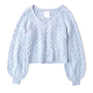 Abercrombie Slouchy Cable Sweater